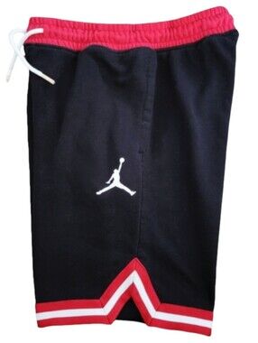 Jordan Jumpman Kids Black and Red Basketball Shorts Size 12/14
